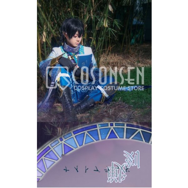 画像6: 戦刻ナイトブラッド 豊臣軍 黒田官兵衛 コスプレ衣装 (6)