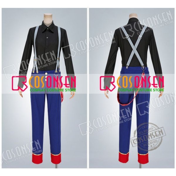 画像4: 【25%OFF】あんさんぶるスターズ あんスタ 金色の風*励ましのウィッシングライブ 仙石忍 コスプレ衣装 (4)