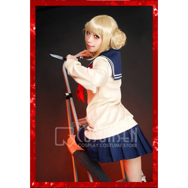 画像6: 僕のヒーローアカデミア 渡我被身子 制服 セーラー服 コスプレ衣装 (6)