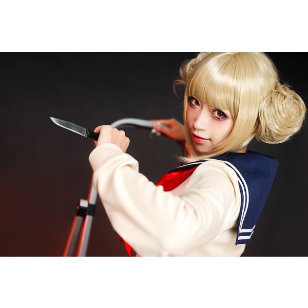 画像5: 僕のヒーローアカデミア 渡我被身子 制服 セーラー服 コスプレ衣装 (5)