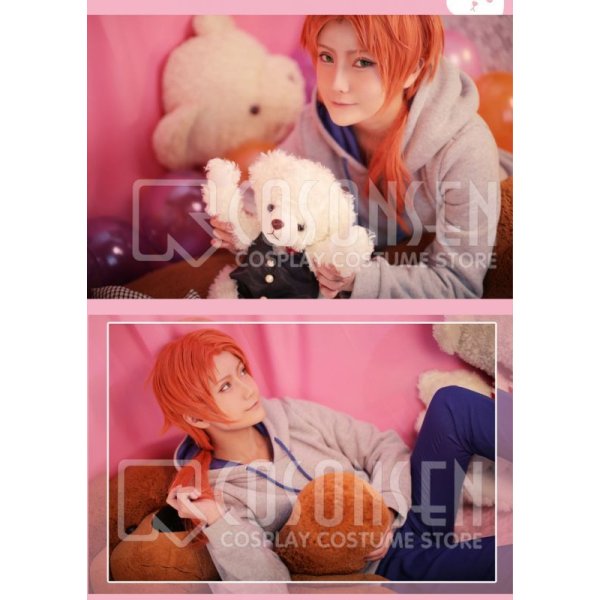 画像4: 【25%OFF】あんさんぶるスターズ あんスタ スカウト!テディベア 月永レオ コスプレ衣装 (4)