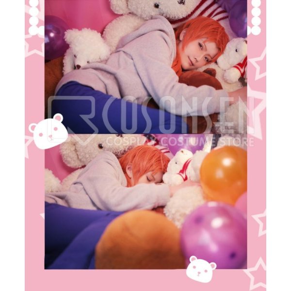 画像8: 【25%OFF】あんさんぶるスターズ あんスタ スカウト!テディベア 月永レオ コスプレ衣装 (8)