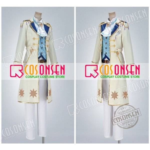 画像3: あんさんぶるスターズ あんスタ ノエル＊天使たちのスターライトフェスティバル 天祥院英智 コスプレ衣装 (3)