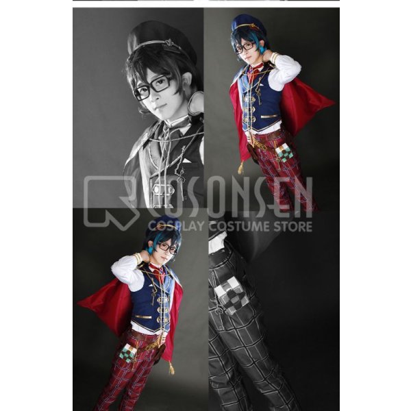 画像16: あんさんぶるスターズ あんスタ スカウト!ビブリオ 青葉つむぎ コスプレ衣装 (16)