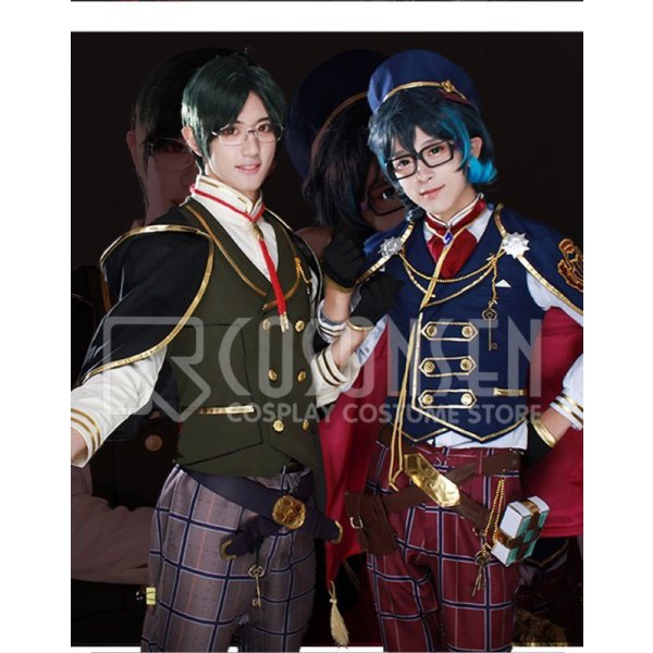 画像17: あんさんぶるスターズ あんスタ スカウト!ビブリオ 青葉つむぎ コスプレ衣装 (17)