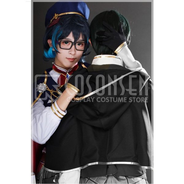 画像18: あんさんぶるスターズ あんスタ スカウト!ビブリオ 青葉つむぎ コスプレ衣装 (18)