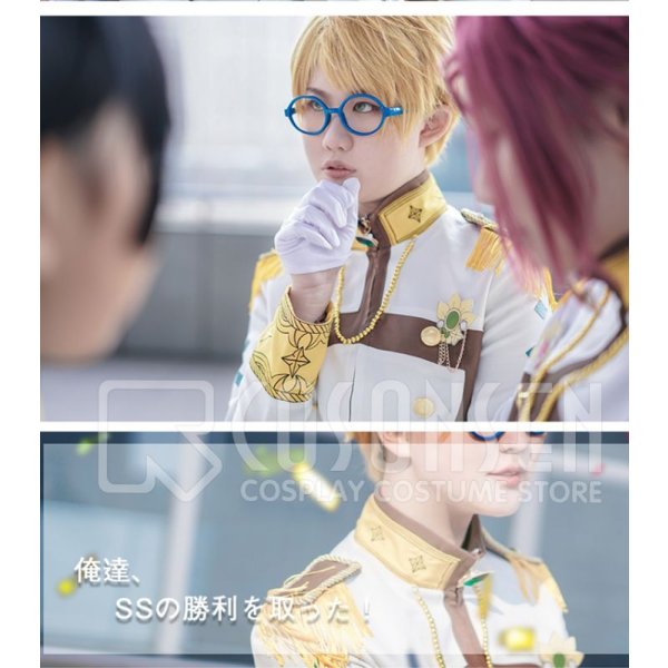 画像4: あんさんぶるスターズ あんスタ あんスタユニットソングCD 第3弾 vol.10 Trickstar 遊木真 コスプレ衣装 (4)