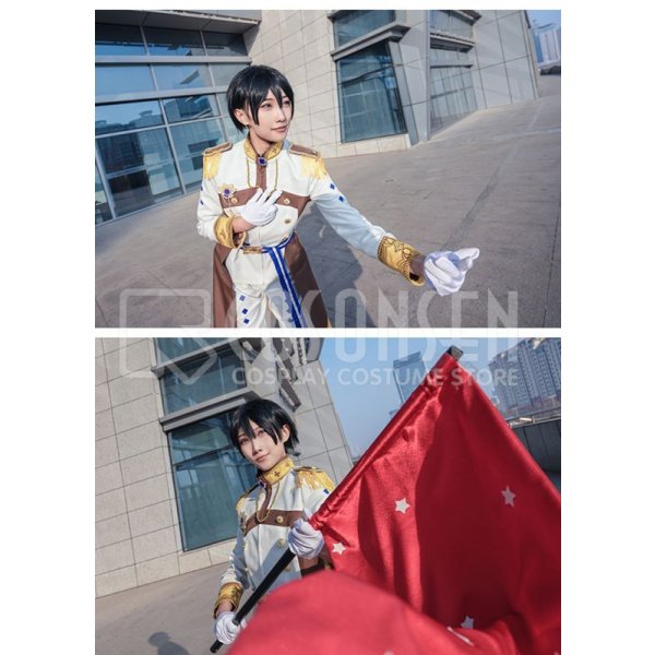 画像4: 【25%OFF】あんさんぶるスターズ あんスタ あんスタユニットソングCD 第3弾 vol.10 Trickstar 氷鷹北斗 コスプレ衣装 (4)