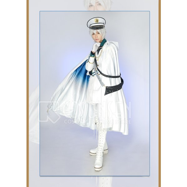 画像4: ツキウタ。 TSUKINO EMPIRE(ツキノ帝国) 霜月隼 コスプレ衣装 (4)