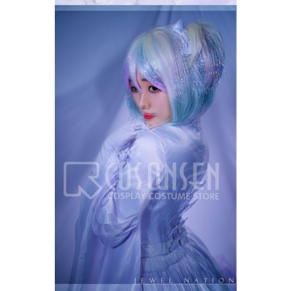 画像6: 宝石の国 寝巻き 冬眠 ダイヤモンド コスプレ衣装 (6)