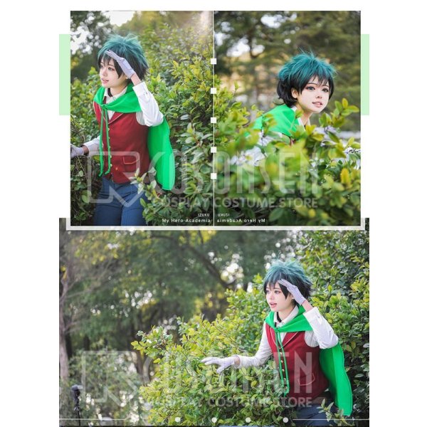 画像6: 僕のヒーローアカデミア ヒロアカ スペシャルイベント 雄英文化祭 緑谷出久 コスプレ衣装 (6)