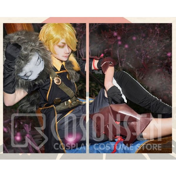 画像7: 刀剣乱舞 とうらぶ 獅子王 コスプレ衣装 (7)