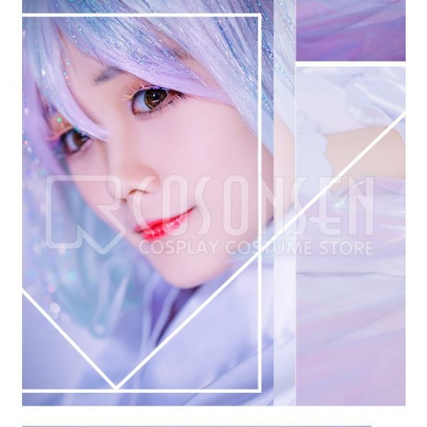 画像4: 宝石の国 寝巻き 冬眠 ダイヤモンド コスプレ衣装 (4)