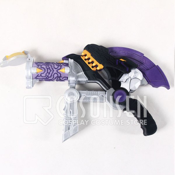 画像3: 仮面ライダーオーズOOO 恐竜系 グリード ギル 杖武器 コスプレ道具50cm (3)