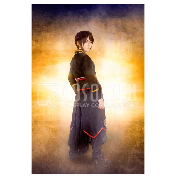 画像4: 【20%OFF】刀剣乱舞 ミュージカル2部ライブ衣装 阿津賀志山異聞 加州清光 黒バージョン コスプレ衣装 (4)
