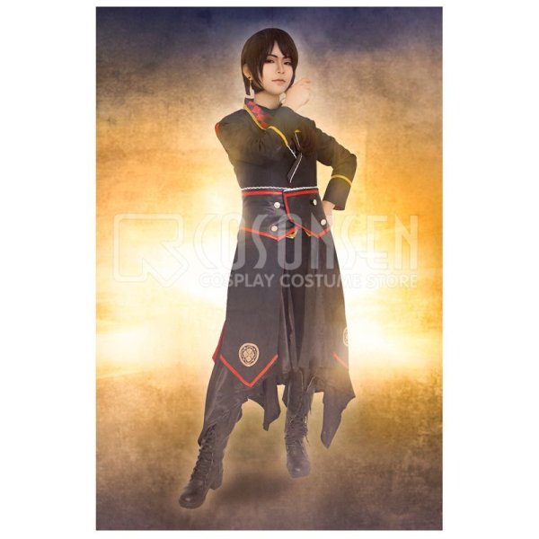 画像3: 【20%OFF】刀剣乱舞 ミュージカル2部ライブ衣装 阿津賀志山異聞 加州清光 黒バージョン コスプレ衣装 (3)