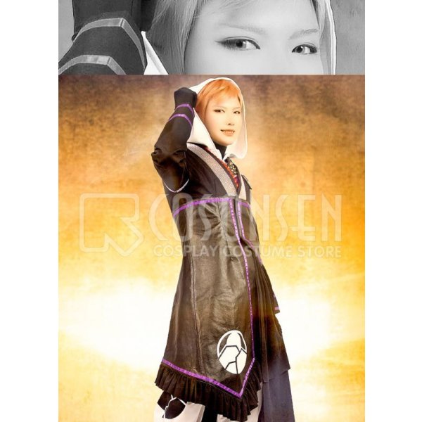 画像4: 【20%OFF】刀剣乱舞 ミュージカル2部ライブ衣装 阿津賀志山異聞 岩融 コスプレ衣装 黒コート付き (4)