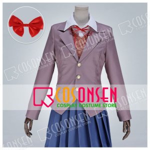 画像: Doki Doki Literature Club! ドキドキリテラチャークラブ DDLC Sayori さより サヨリ 制服 コスプレ衣装