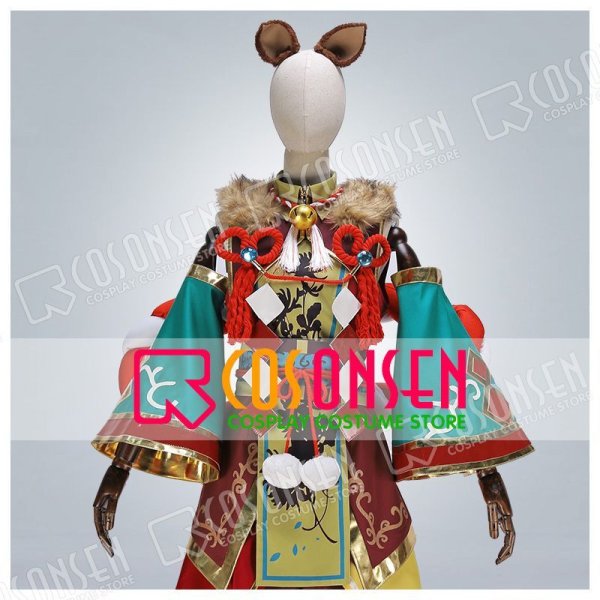 画像6: あんさんぶるスターズ あんスタ スカウト!十二支(前編)戌 高峯翠 コスプレ衣装 (6)