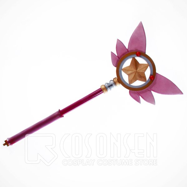 画像3: Fate/kaleid liner プリズマ☆イリヤ イリヤ カレイドステッキ マジカルルビー コスプレ道具60cm (3)