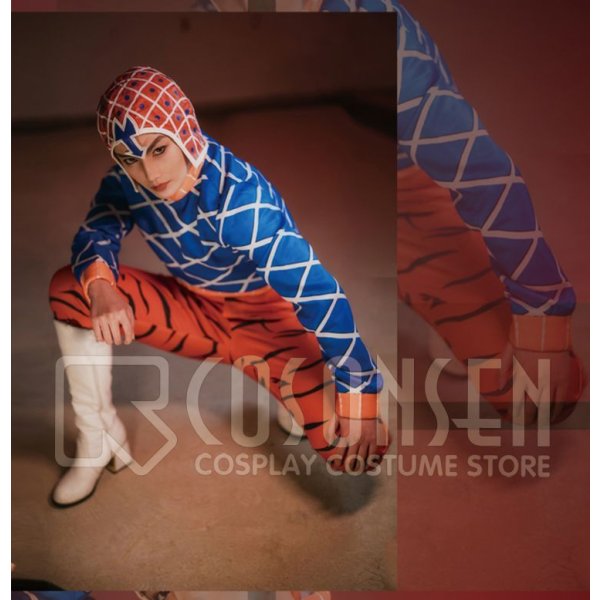 画像7: ジョジョの奇妙な冒険 第5部 グイード・ミスタ コスプレ衣装 (7)