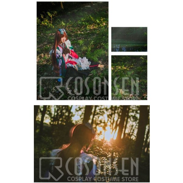 画像6: ローゼンメイデン0-ゼロ- 大正浪漫風 翠星石 コスプレ衣装 (6)