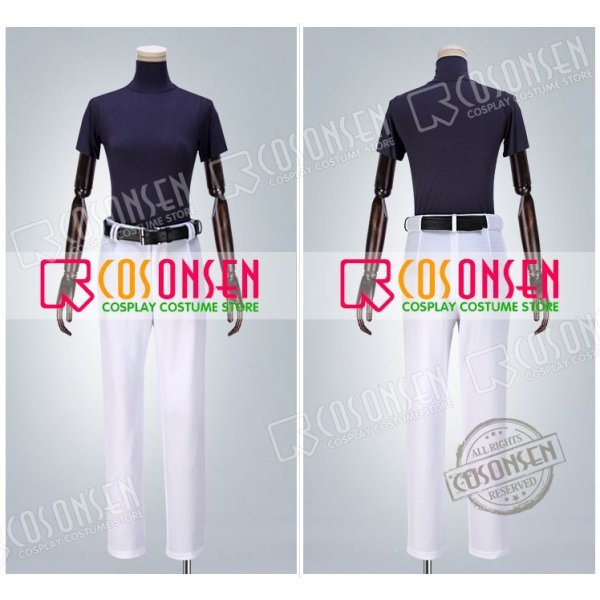 画像13: A3!(エースリー) 初恋甲子園 2期PV 夏組 斑鳩三角 野球ユニホーム コスプレ衣装 (13)