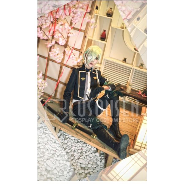 画像6: 【20%OFF】刀剣乱舞 とうらぶ 膝丸 コスプレ衣装 (6)