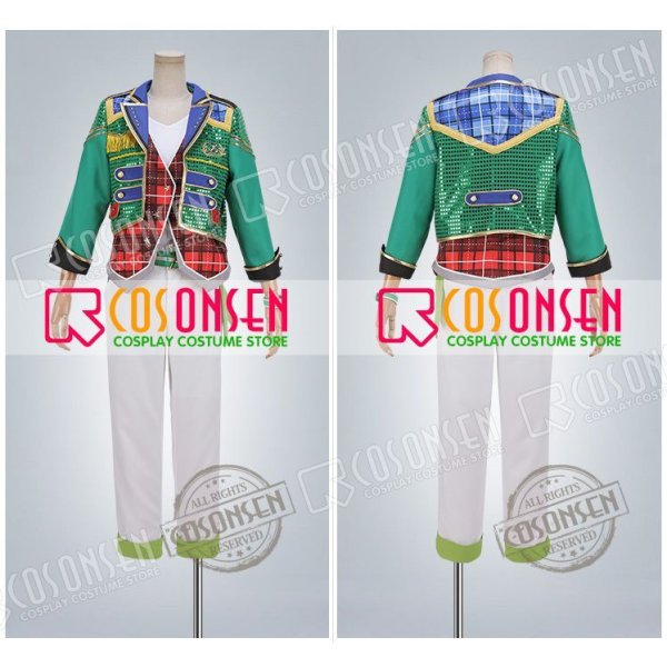 画像9: あんさんぶるスターズ あんスタ 奇跡☆決勝戦のウィンターライブ 遊木真 コスプレ衣装 (9)