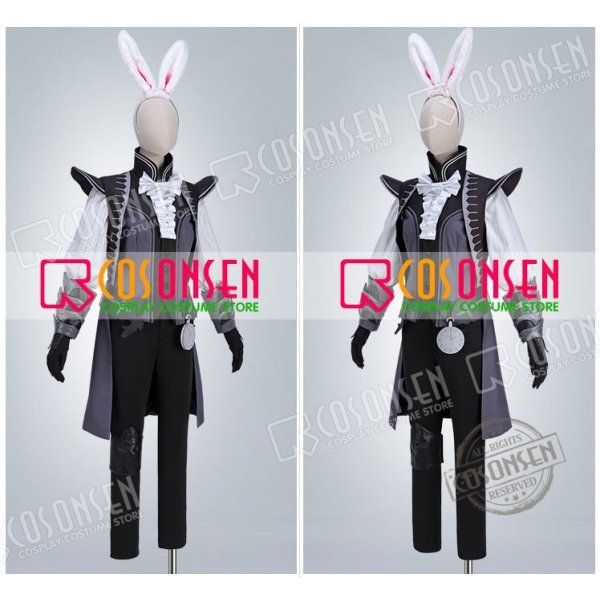 画像3: オトメ勇者 ヒューズ 泣き虫ウサギ コスプレ衣装 (3)