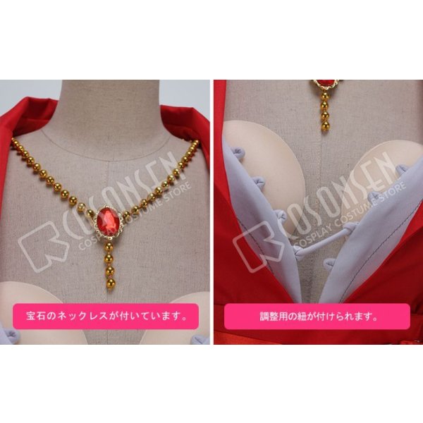 画像12: ヴァイオレット・エヴァーガーデン カトレア・ボードレール コスプレ衣装 (12)