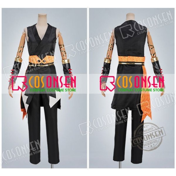 画像15: ツキウタ。 ダンスライブ ツキステ。月歌奇譚 夢見草 卯月新 コスプレ衣装 (15)