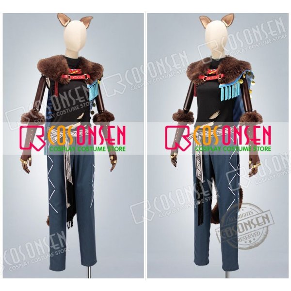 画像3: 【25%OFF】あんさんぶるスターズ あんスタ スカウト!狼と赤ずきん 鬼龍紅郎 コスブレ衣装 (3)