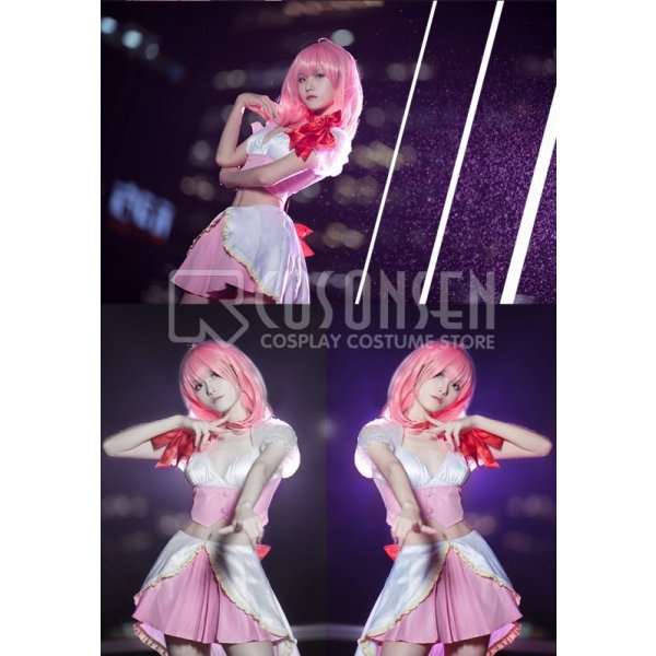 画像3: 魔法少女 俺 変身前 卯野さき コスプレ衣装 (3)