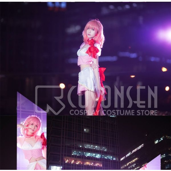 画像4: 魔法少女 俺 変身前 卯野さき コスプレ衣装 (4)