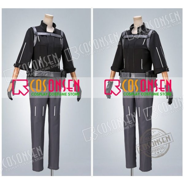 画像13: Fate/Grand Order FGO 主人公 ぐだ男 極地用カルデア制服 魔術礼装 コスプレ衣装 (13)