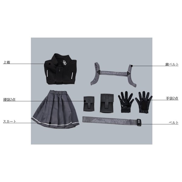 画像16: 【25%OFF】Fate/Grand Order FGO 主人公 ぐだ子 極地用カルデア制服 魔術礼装 コスプレ衣装 (16)