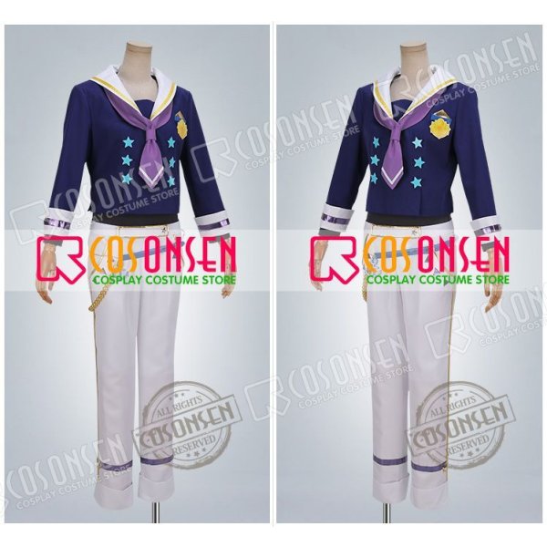 画像3: あんさんぶるスターズ あんスタ 航海！早春のクルージングライブ 南雲鉄虎 コスプレ衣装 (3)