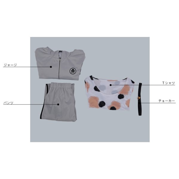 画像6: 【20%OFF】刀剣乱舞 とうらぶ 南泉一文字 内番 コスプレ衣装 (6)