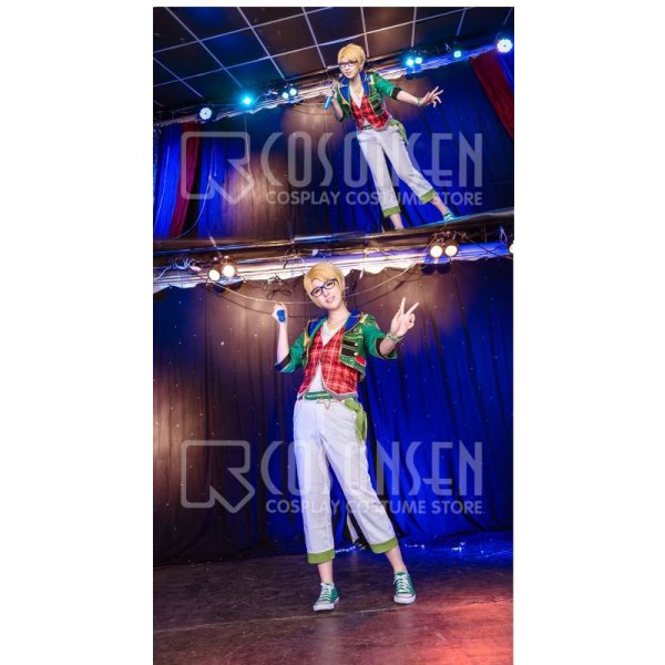 画像4: あんさんぶるスターズ あんスタ 奇跡☆決勝戦のウィンターライブ 遊木真 コスプレ衣装 (4)