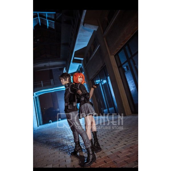 画像10: Fate/Grand Order FGO 主人公 ぐだ男 極地用カルデア制服 魔術礼装 コスプレ衣装 (10)