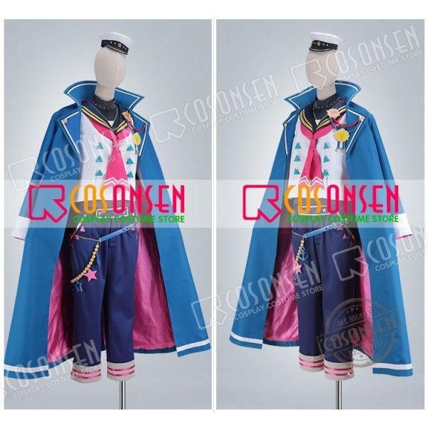 画像3: 【25%OFF】あんさんぶるスターズ あんスタ 航海!早春のクルージングライブ 葵ひなた コスプレ衣装 (3)