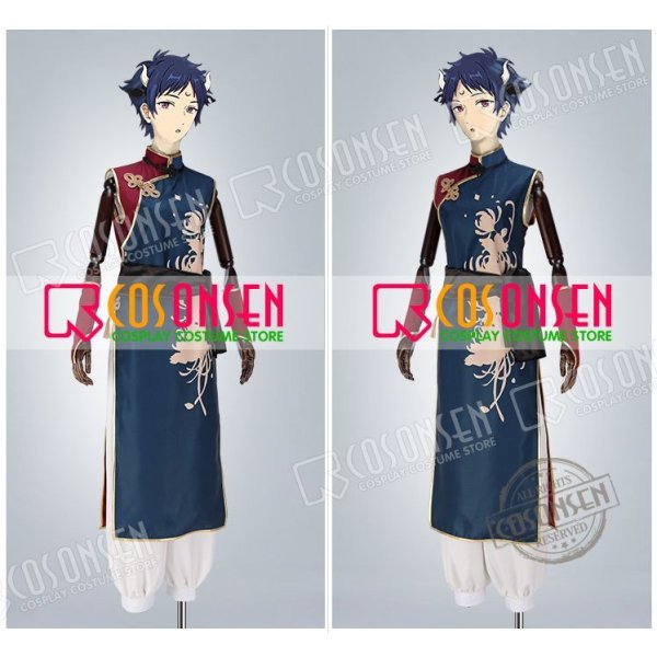 画像3: 【25%OFF】あんさんぶるスターズ あんスタ スカウト！十二支（前編） 丑 伏見弓弦 コスプレ衣装 (3)