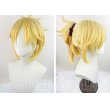 画像2: Fate Apocrypha 赤のセイバー モードレッド コスプレウィッグ ヘアバンド付き (2)