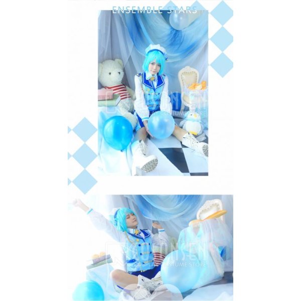 画像3: 【25%OFF】あんさんぶるスターズ あんスタ アルバムシリーズ Rabits ラビッツ 紫之創 コスプレ衣装 (3)