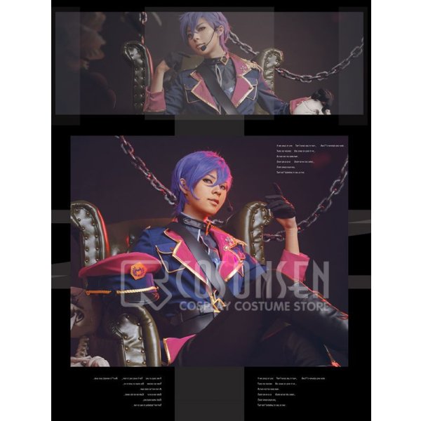 画像3: あんさんぶるスターズ あんスタ 生け贄◆不死者たちの復活祭 乙狩アドニス コスプレ衣装 (3)