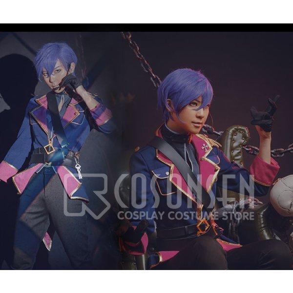 画像4: あんさんぶるスターズ あんスタ 生け贄◆不死者たちの復活祭 乙狩アドニス コスプレ衣装 (4)