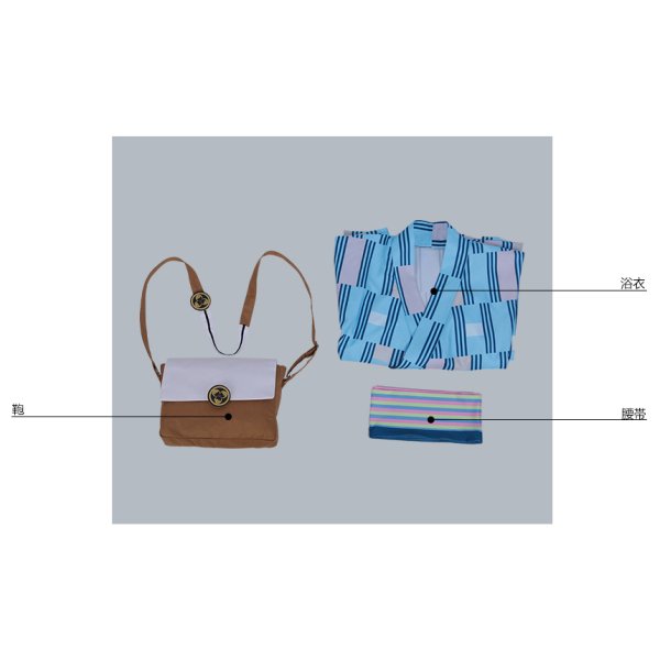 画像6: 刀剣乱舞 とうらぶ 大江戸温泉 包丁藤四郎 コスプレ衣装 (6)