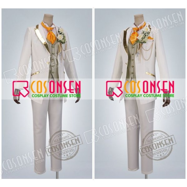 画像9: あんさんぶるスターズ あんスタ スカウト！ブライダル 羽風薫 コスプレ衣装 (9)