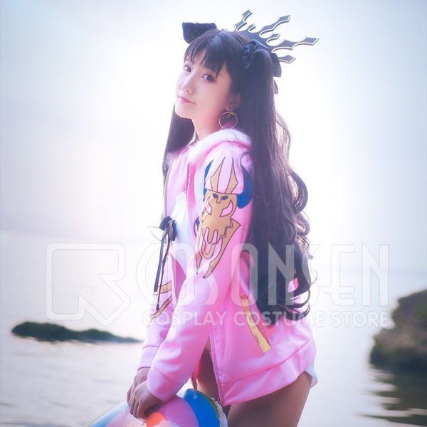 画像1: Fate/Grand Order FGO ライダー 最終再臨 イシュタル 水着 コスプレ衣装 (1)